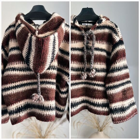 Zara Limited Edition Hooded Sweater New - Picture 2 of 4